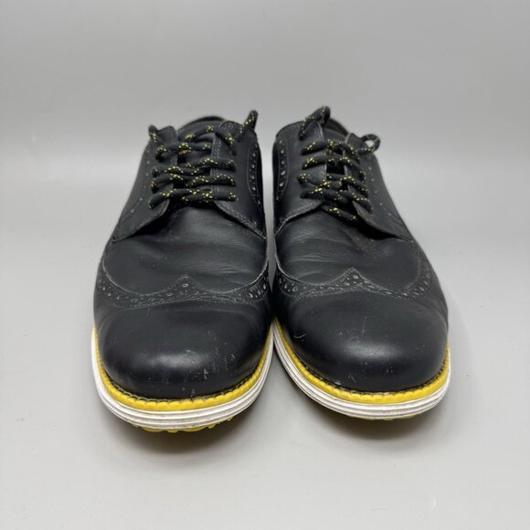 Cole Haan ØriginalGrand Golf Shoe Mens 11.5 Black Leather Lace-Up Low Top C33682 main image 5